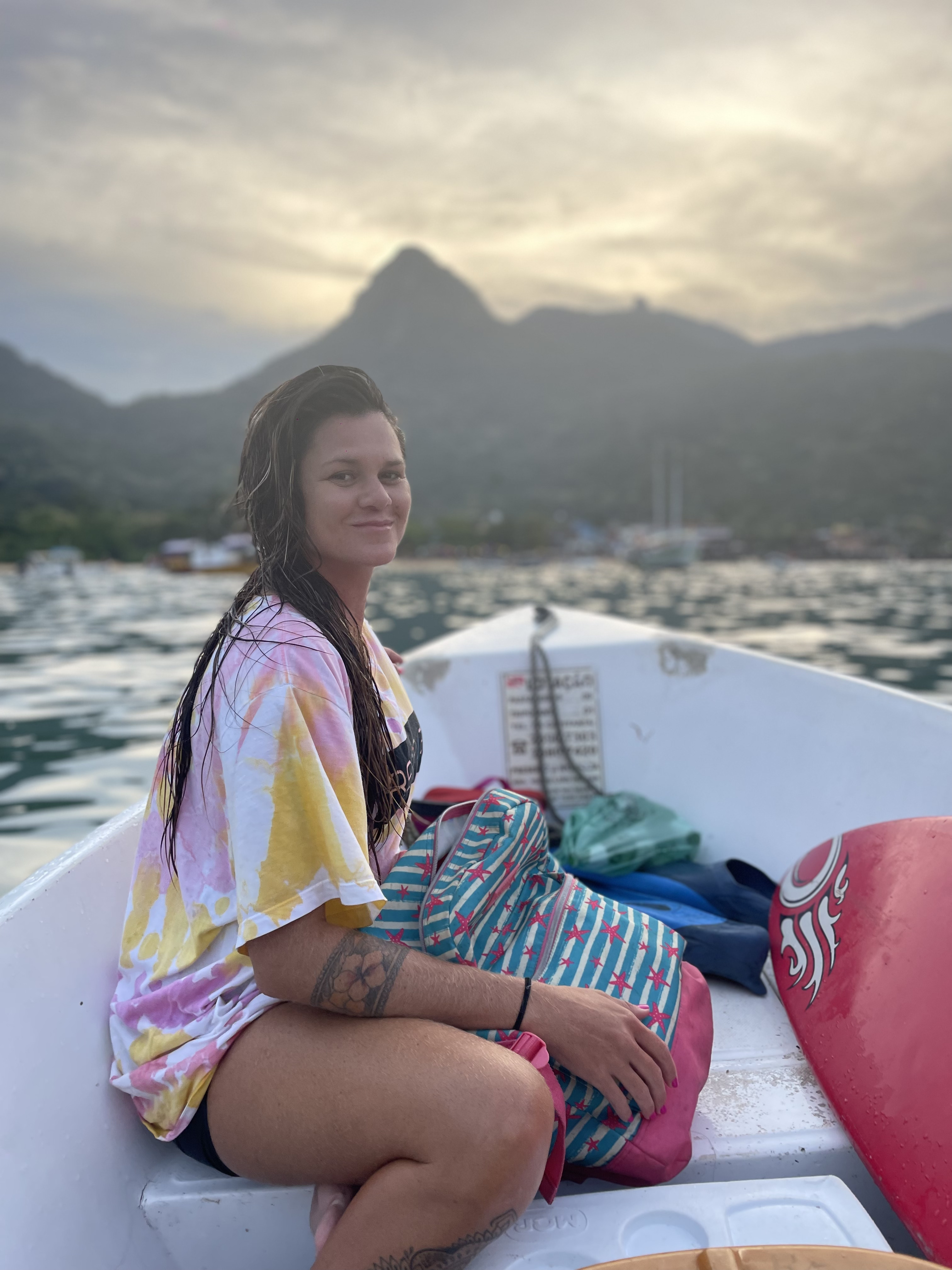 Pôr do sol em Ilha Grande